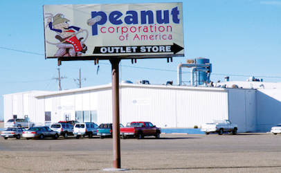 Peanut Corporation of America in Plainview, Texas, February 3, 2009.